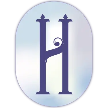 Heirloom Legal PLLC in Houston, Texas - heirloom legal logo - h inside of a blue oval